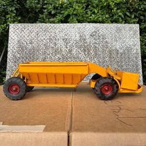 DUMP BOTTOM EARTH MOVER STEEL TOY VINTAGE